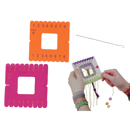 Ehete valmistamise komplekt DIY käevõrud ristpistes