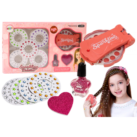 Diamond Glitter juuksepasta masinakomplekt