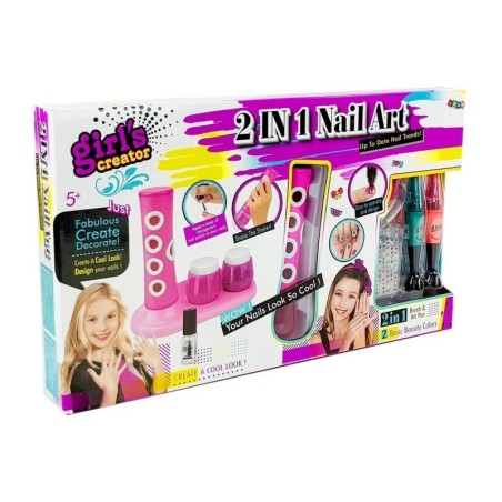 Küünte maalimise komplekt Glitter