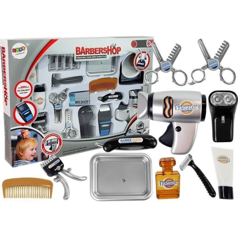 Laste juuksurisalongi komplekt Barber
