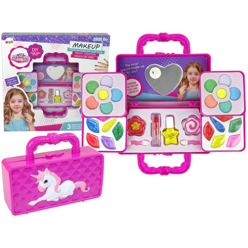 Little Handbag Unicorn Makeup Eyeshadows Glosses