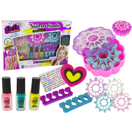 Küünte kujundamise komplekt Little Ladies küünekunstistuudiole