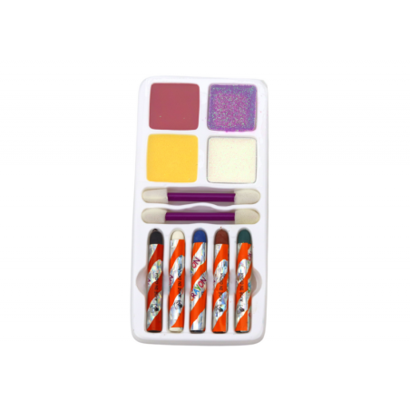 Näomaalingute komplekt Sädelevad värvid, värvipliiatsid