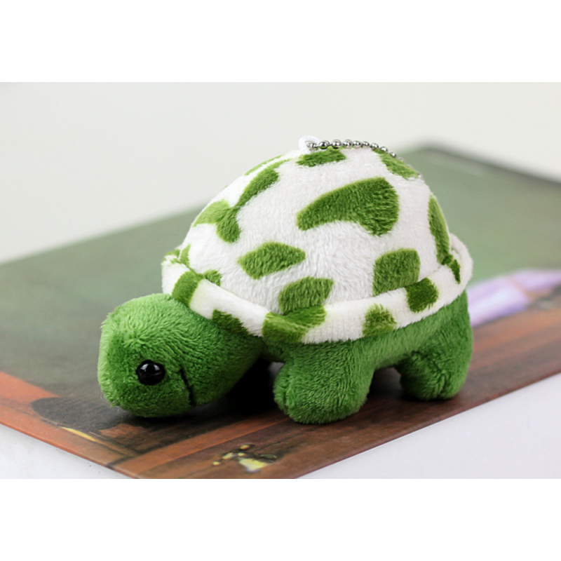 Plush Turtle 10 cm roheline