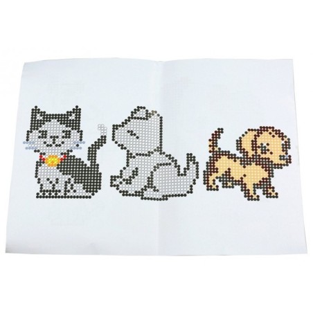 Mosaiikhelmeste komplekt koerale ja kassile 6000 tk