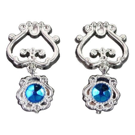 Väikese printsessi sinise krooniga karnevaliballi komplekt + tarvikud