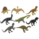 Komplektis 12 dinosauruse kujukest
