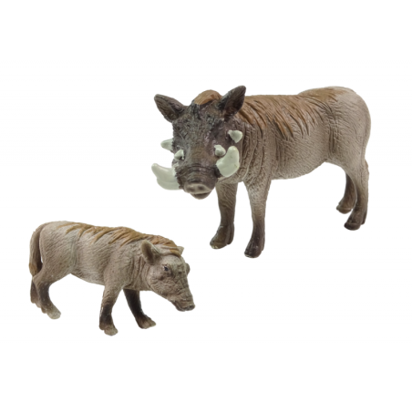 Kahest figuurist koosnev komplekt Aafrika tüügassiga pojaga