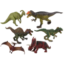 6-osaline dinosaurusefiguuride komplekt „Eelajalooline maailm“