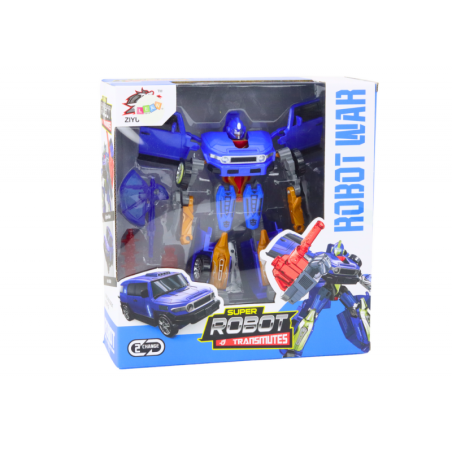 Robot Auto 2in1 Transformation Accessories Weapon Blue