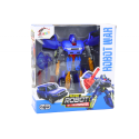 Robot Auto 2in1 Transformation Accessories Weapon Blue