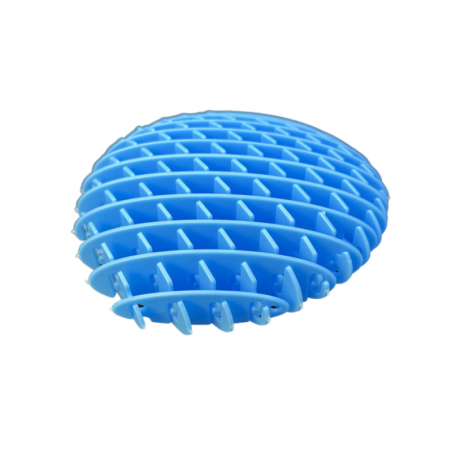 Sinine mänguasi Fidget, stressivastane, painduv, andurid, 10 cm