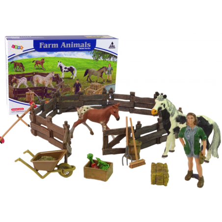 Kokkupandav talukujude komplekt Puidust hobusekasvandus