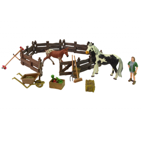 Kokkupandav talukujude komplekt Puidust hobusekasvandus