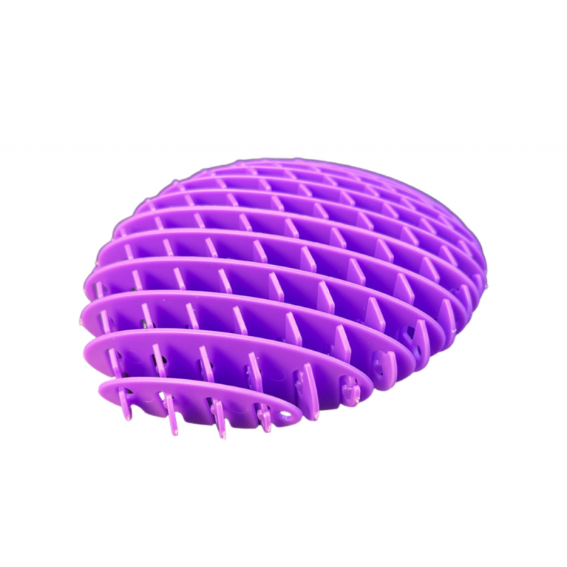 Fidget mänguasi, lilla, stressivastane, painduv, sensoorne, 10 cm