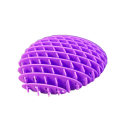 Fidget mänguasi, lilla, stressivastane, painduv, sensoorne, 10 cm