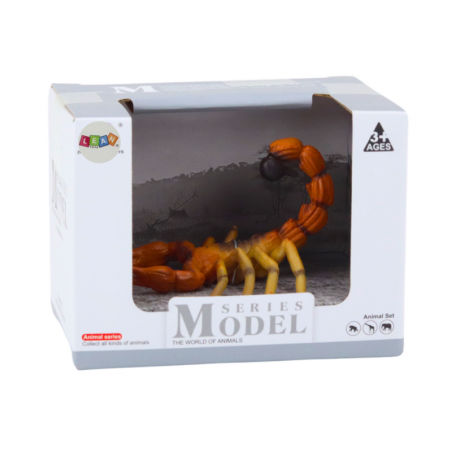 Kujukesed kõrbeskorpion Maailma loomad 8 cm