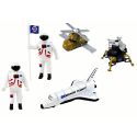 Figuuride komplekt Space Truck Rocket 15 El.