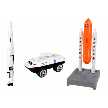 Figuuride komplekt Space Truck Rocket 15 El.