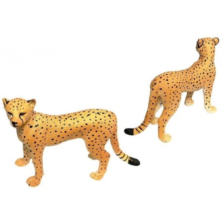 Gepard Harivad figuurid Metsloomad 4 tükki Savannah