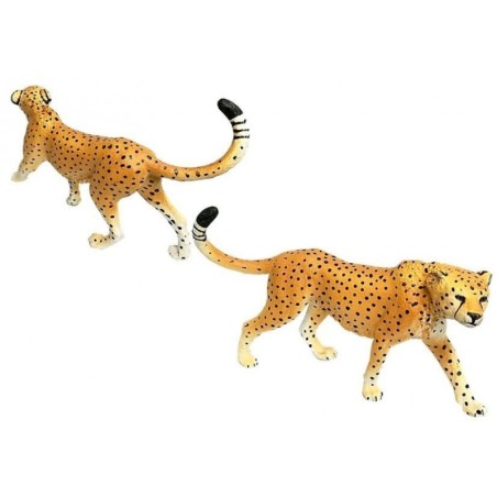 Gepard Harivad figuurid Metsloomad 4 tükki Savannah