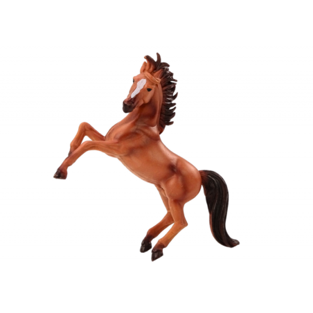 Hobuse kujuke pruun hall