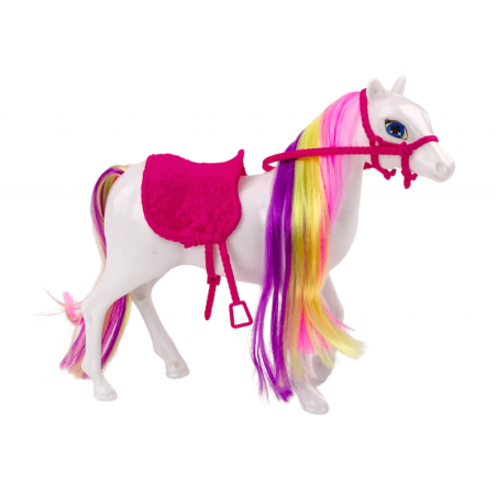 Hobune kujuke valge hobune hooldus sadul Tall Armas hobune