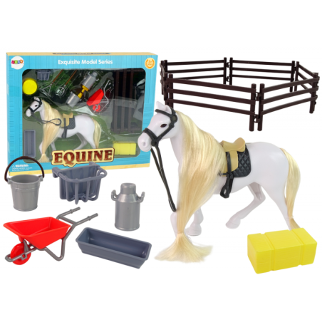 Hobuse kujuke aksessuaaridega