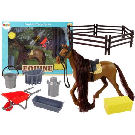 Hobuse kujuke aksessuaaridega