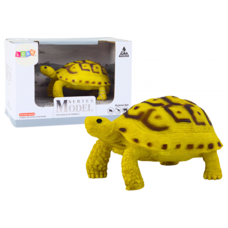 Kollektsioneeritav kujukekilpkonn roomaja kollane pruun