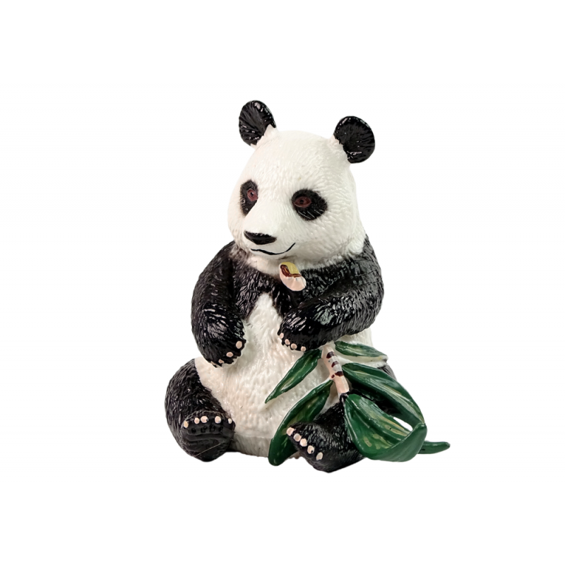 Kollektsionääri kujuke Suur Panda bambusega