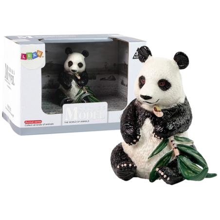 Kollektsionääri kujuke Suur Panda bambusega
