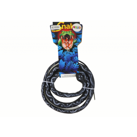Tehiskummist Coral Snake must PVC