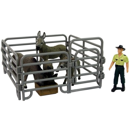 Figuurikomplekt Four Donkey Farmer