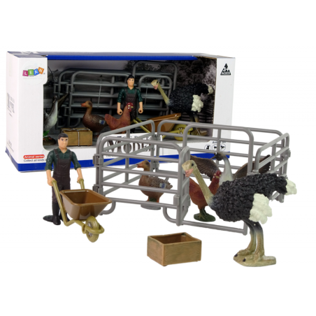 Põllumajandusloomade kujukeste komplekt Farmer Birds