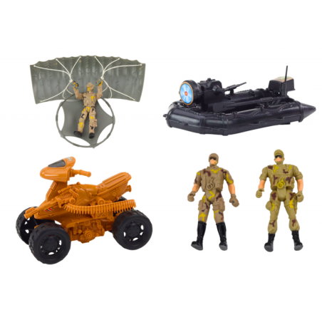 Sõjaväe komplekt Sõjaväe tank kopter langevarjur helid