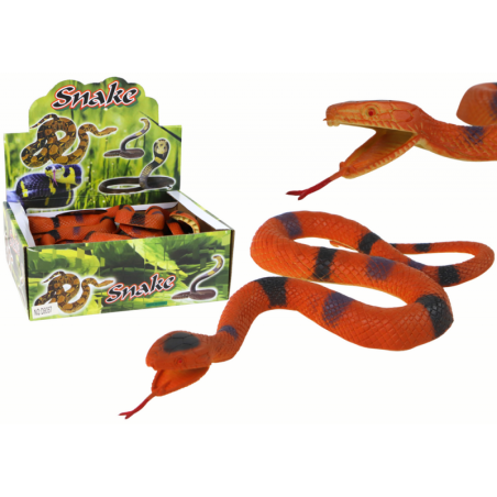 Kunstlik pruun kummist uss