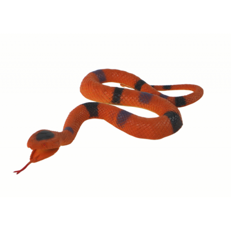 Kunstlik pruun kummist uss