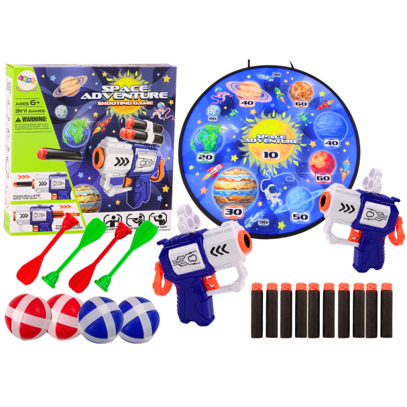 Arkaadmäng Shield Guns Arrows Balls Space