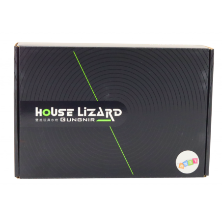 Automaatne veepüstol pruun läbipaistev konteiner