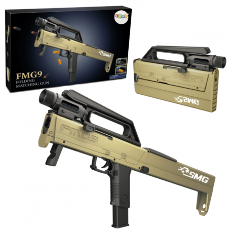 FMG9 kokkupandav vintpüss, vahtnoolemäng, taskulambirelv