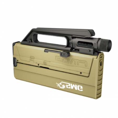 FMG9 kokkupandav vintpüss, vahtnoolemäng, taskulambirelv