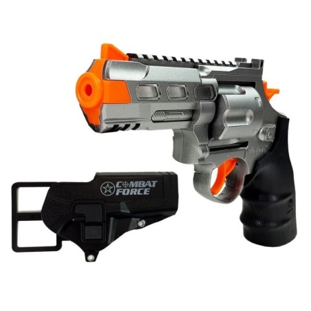 Politsei aksessuaarid, relv, käerauad, binokel, vile, kell, märk