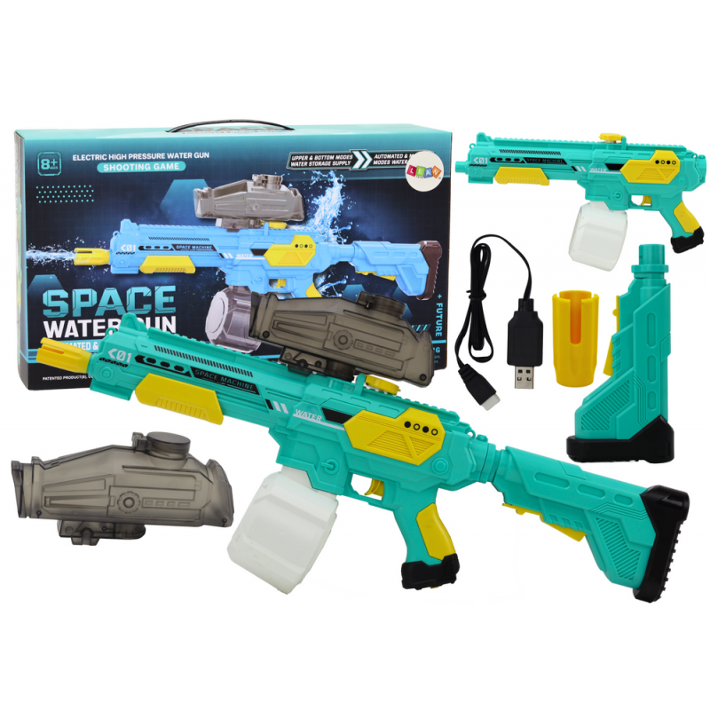 Roheline automaatne juhtmeta veepüss M416