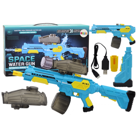 Sinine automaatne juhtmeta veepüss M416