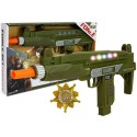 Sõjaväe komplekt Gun Sound Lights rinnamärk 37 cm