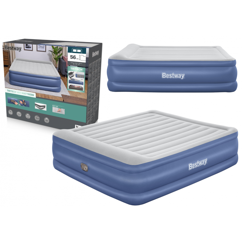 Täispuhutav madrats 203 x 193 x 56 cm Bestway 67692