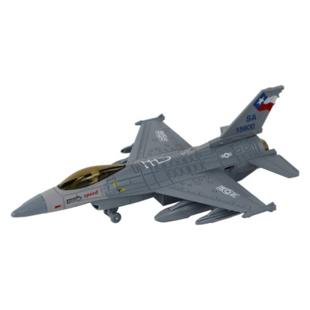 Hõõrdejõul töötava lennuki mudel, tumesinine või hall