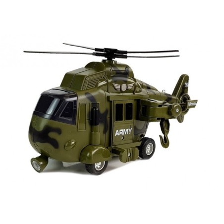 Sõjaväe päästehelikopter 1:16 Hook Sound Light