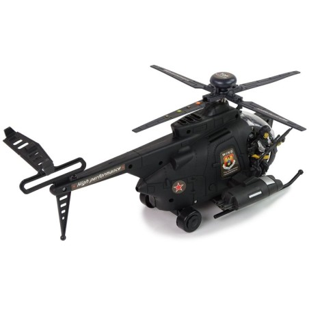 Sõjaväe helikopter tiibade tuled